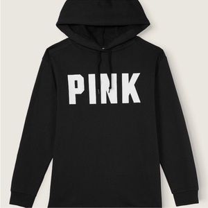 Victoria's Secret / PINK
Fleece Campus Hoodie/Black/NWT